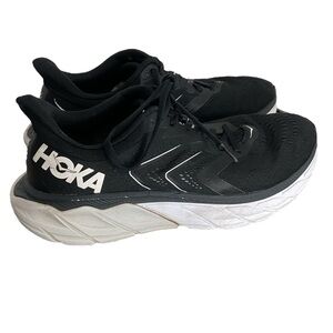 Hoka One One Arahi 5 Women's Size 9 Running Shoes Black White